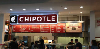 Chipolte Counter